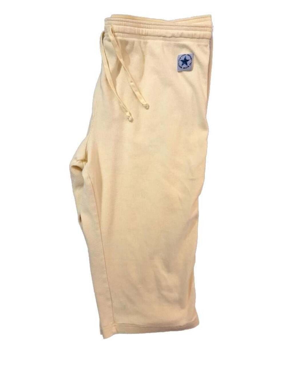 New York Laundry Women's Petite Stretch Ribbed Drawstring Lounge Pants